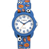 Timex Blue Soft Silicone Strap Time Teacher Kids Watch TW2Y59900