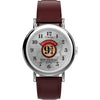 Timex X Harry Potter Platform 9 3/4 Leather Strap Watch TW2Y62000