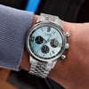 Timex Marlin Chronograph Mens Watch TW2Y66500 Ice Blue Dial