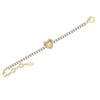 Guess Beloved Pave Heart Tennis Bracelet UBB06093YG