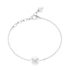 Guess Borboleta Crystal Butterfly Coin Bracelet UBB06135RH