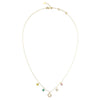 Guess Secret Garden Flower Charms Necklace UBN06032YG