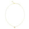 Guess Aurora Crystal Set Moon Necklace UBN06232YG