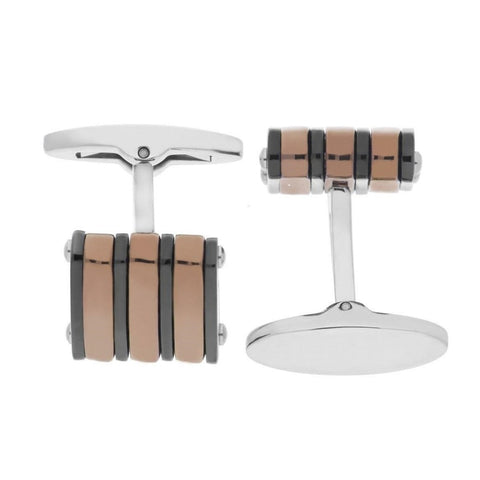 Fred Bennett Stainless Steel Cufflinks V503