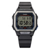 Casio Dual Time Vibration Alarm Digital Watch W-738H-1AVEF