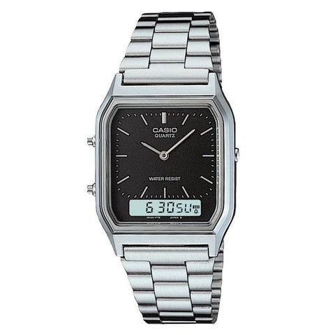 Casio Retro Collection Analogue Digital Watch AQ-230A-1DMQYES