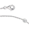 Angel Whisperer Silver Cubic Zirconia Anklet ERF-LILMOON-ZI