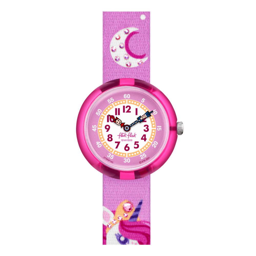 Flik Flak Dreaming Unicorn Kids Watch FBNP195 H H Hollins and