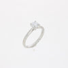 Platinum 0.71ct Brilliant Cut Lab Grown Diamond Solitaire Ring E VVS2 | H&H
