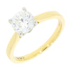 18ct Gold 1.23ct Brilliant Cut Lab Grown Diamond Solitaire Ring D VS2 | H&H