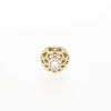 Pre Owned Rare Pandora 14ct Gold Round Daisy Stone Set Charm CH1324 | H&H