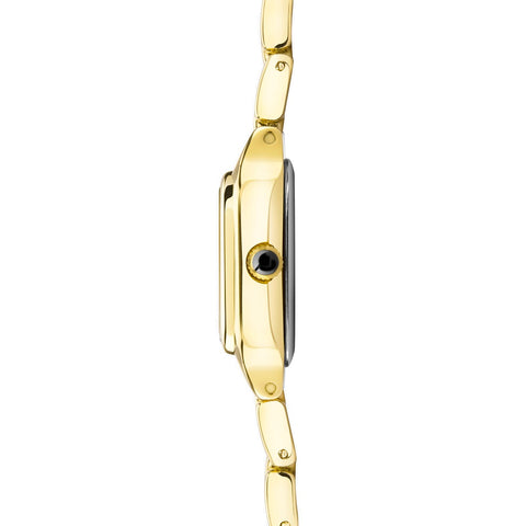 Sekonda Monica Ladies Watch Gold Plated Stone Set Bracelet 40661 | H&H