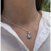 Linda MacDonald Sterling Silver and 9ct Gold Star Necklace Reach For The Stars Collection ERS4